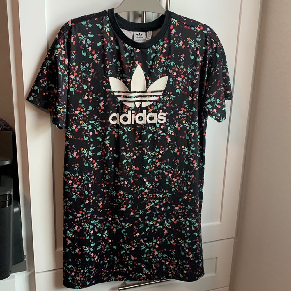 Adidas floral dress